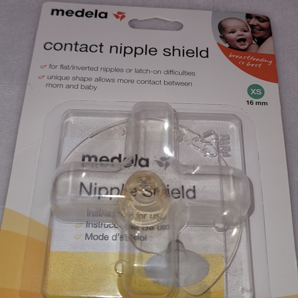 Medela contact nipple shield Small 16 mm, clear, new in the box - BPA free - Picture 4 of 9